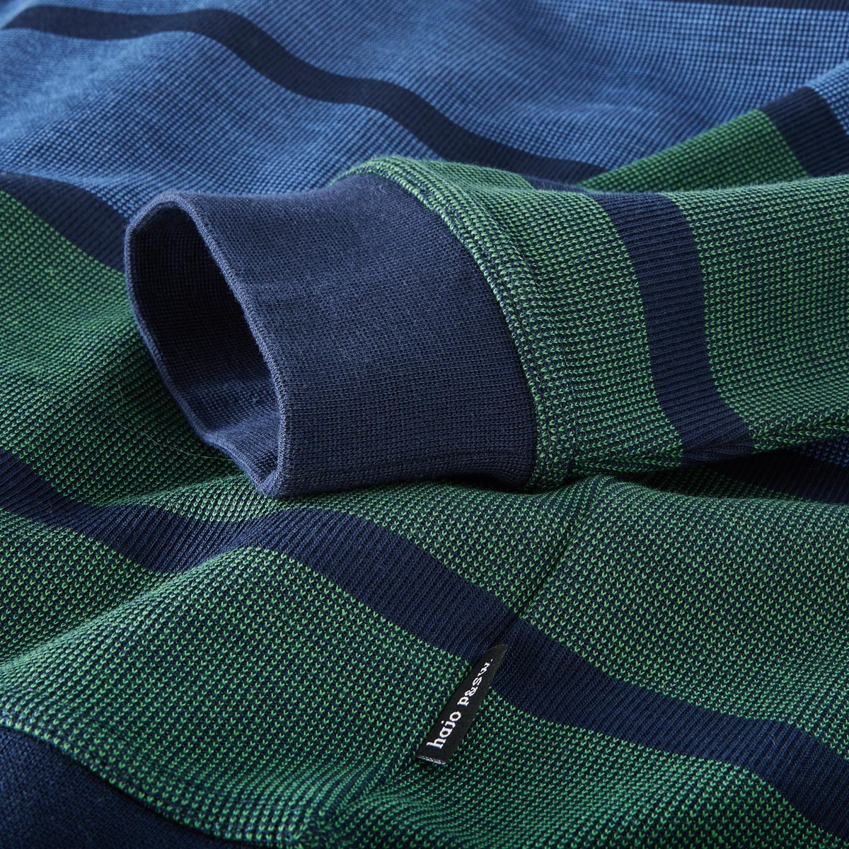 Hajo Sweatshirt mit Stretch marine