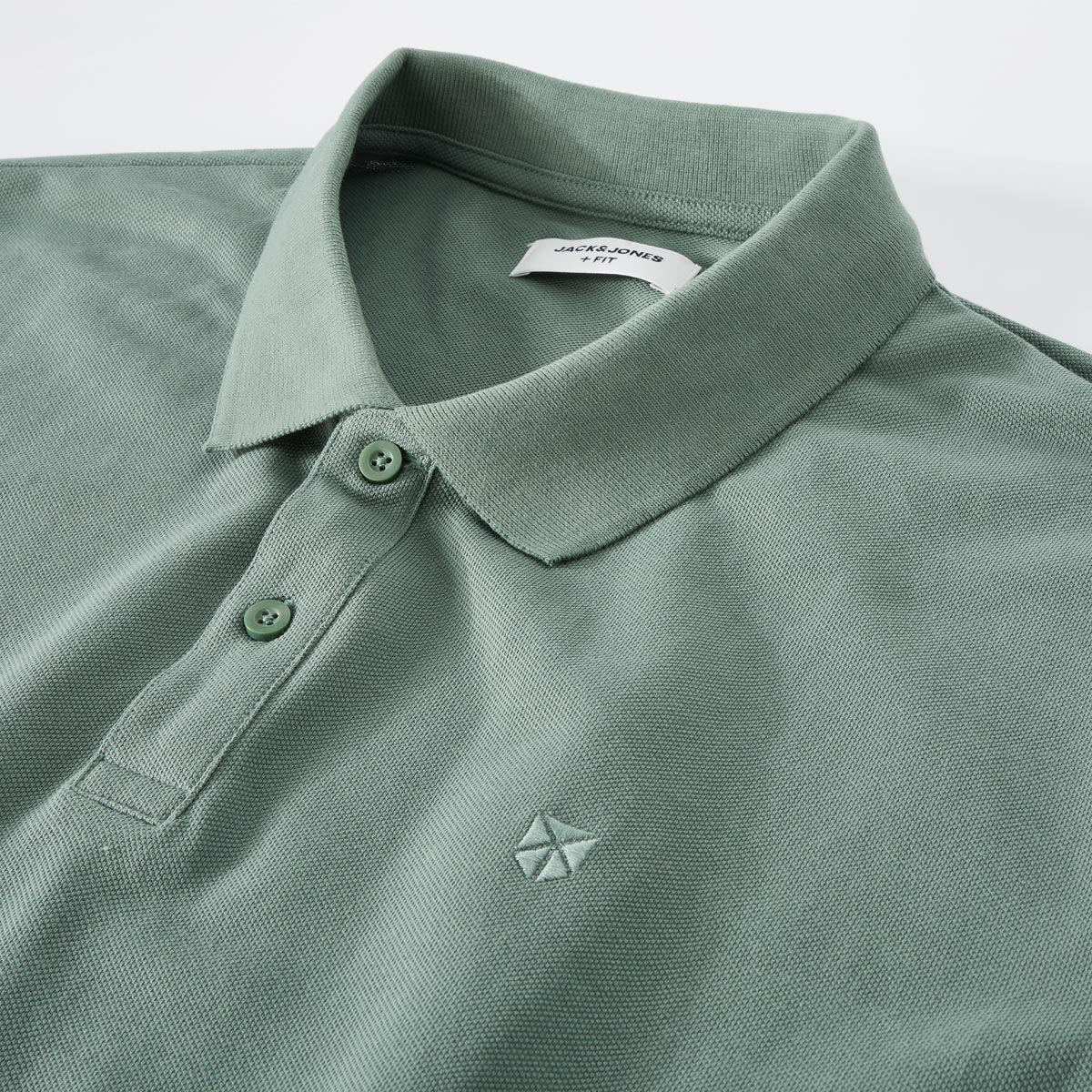 Jack&Jones Poloshirt aus Baumwolle oliv