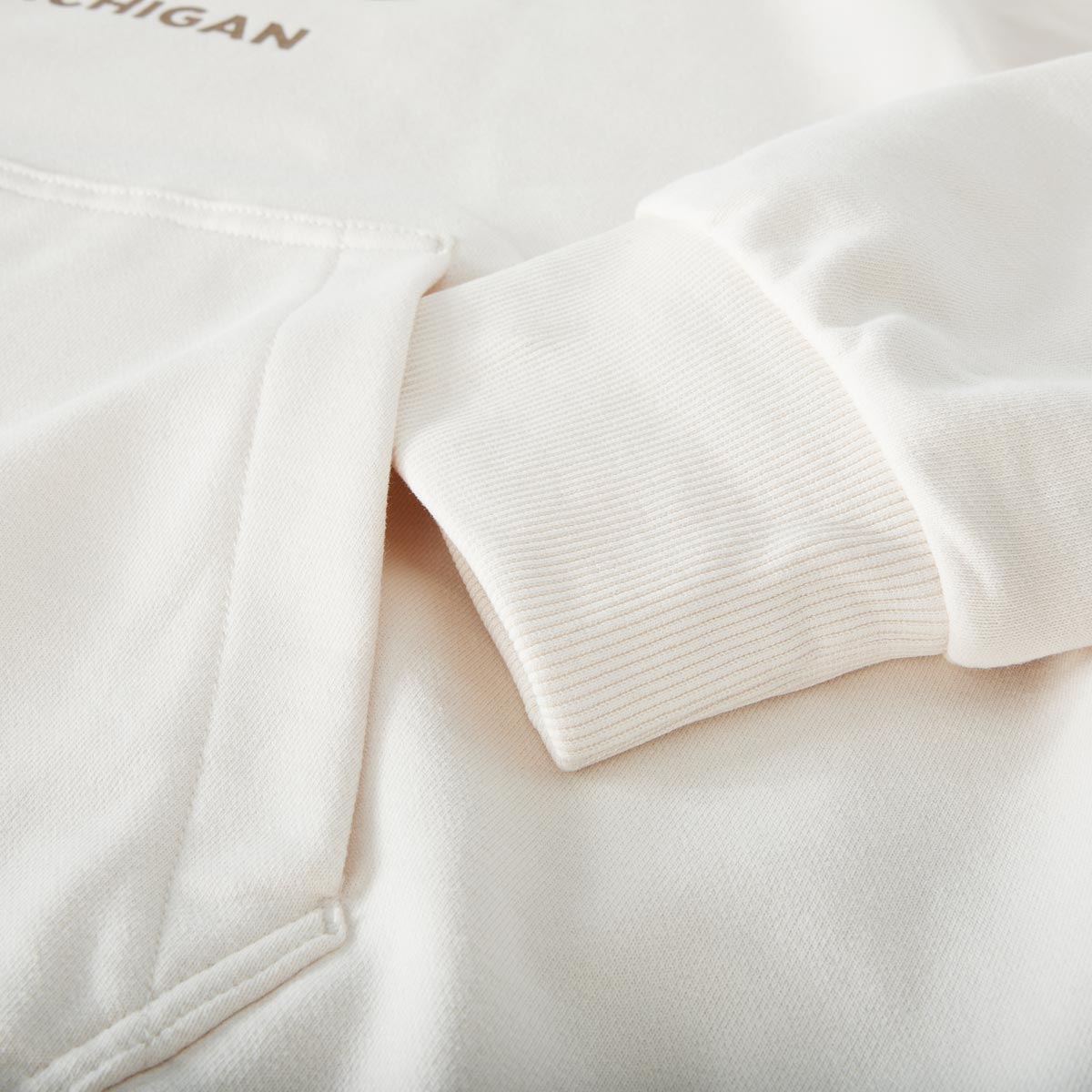 s.Oliver Hoodie mit Print creme