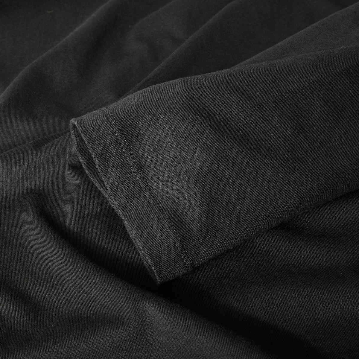 BOSS Longsleeve aus Baumwolle schwarz