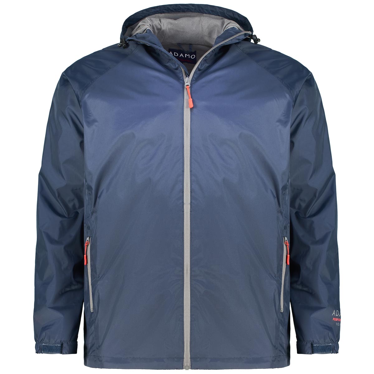 ADAMO Packbare Regenjacke mit Mesh-Innenfutter, wasserdicht Farbe dunkelbla günstig online kaufen