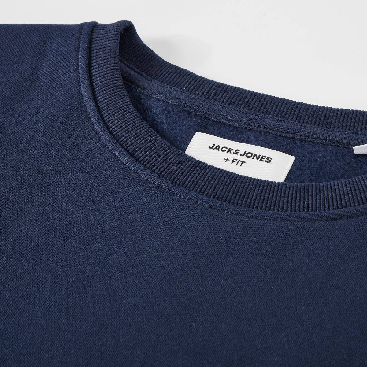 Jack&Jones Sweatshirt mit Label-Print blau