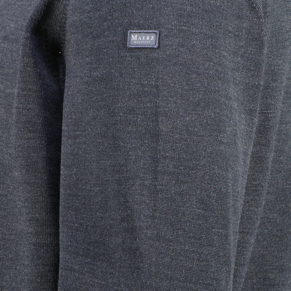 MAERZ MUENCHEN Pullover aus Merinowolle anthrazit