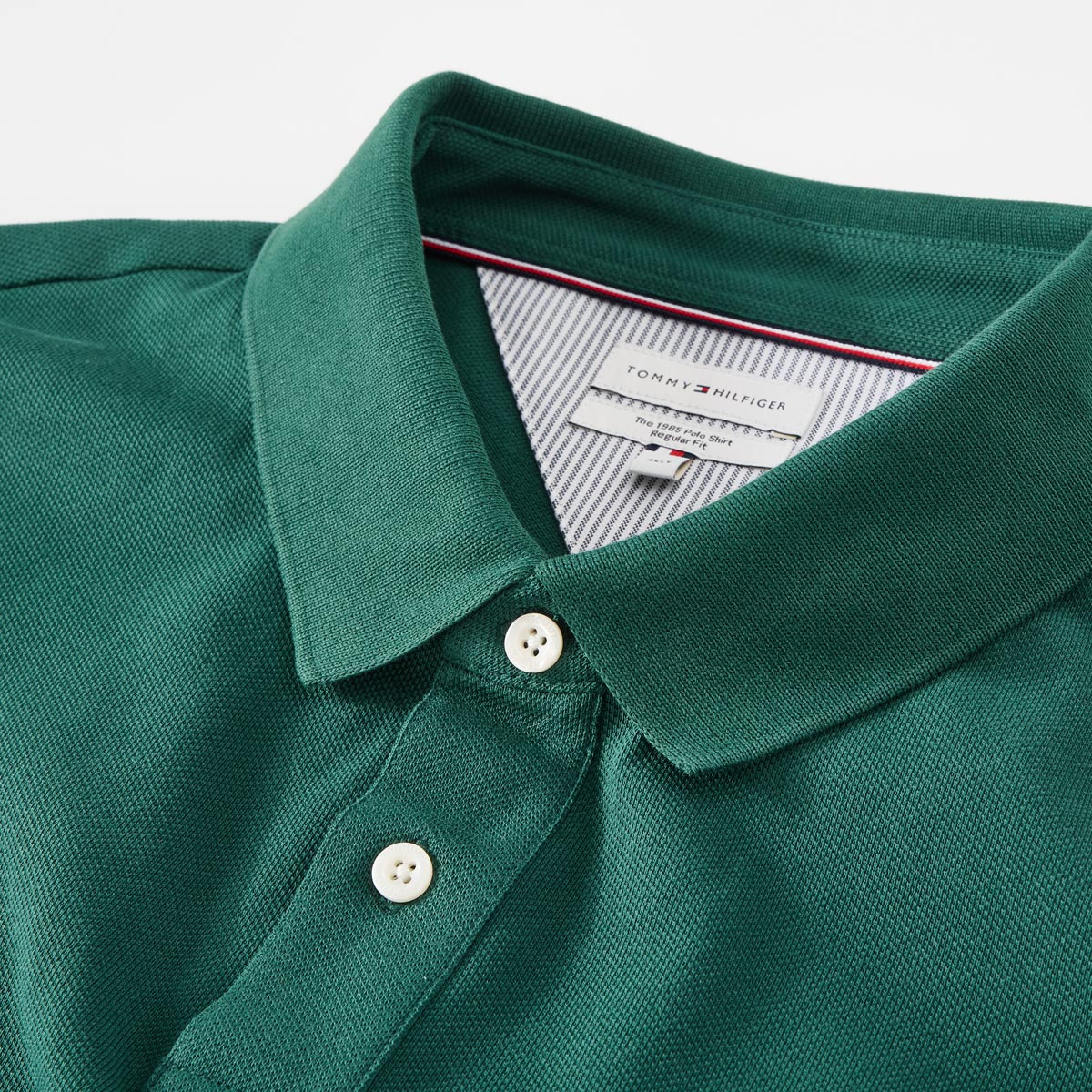 Tommy Hilfiger Poloshirt mit Stretch dunkelgrün
