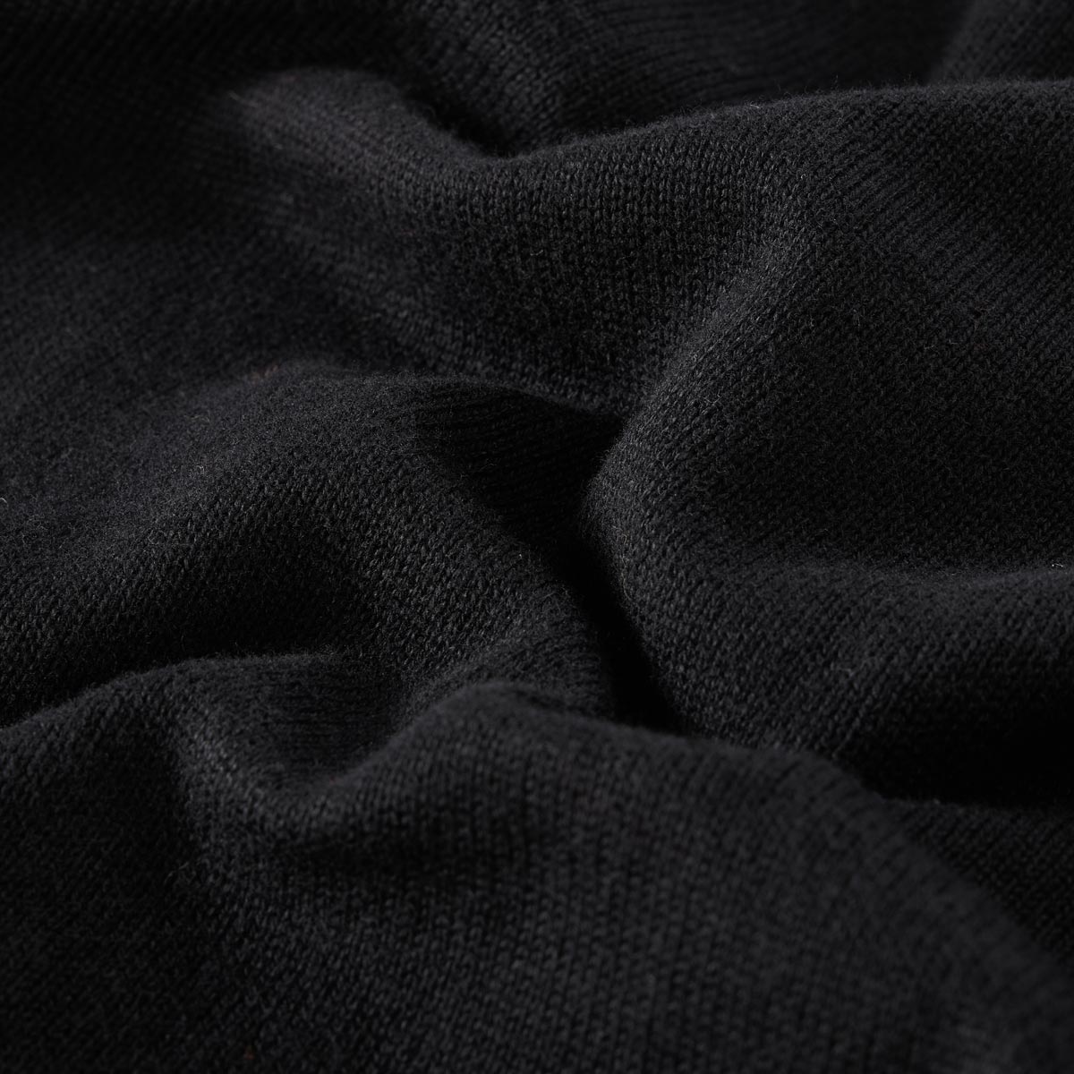 Jack&Jones Strick-Poloshirt schwarz