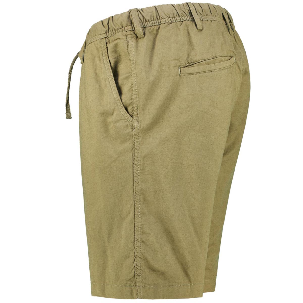 Jack&Jones Chino-Shorts mit Leinen oliv