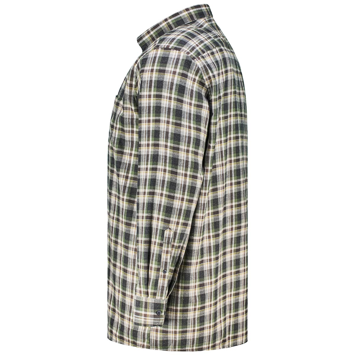 CASA MODA Flanellhemd grau