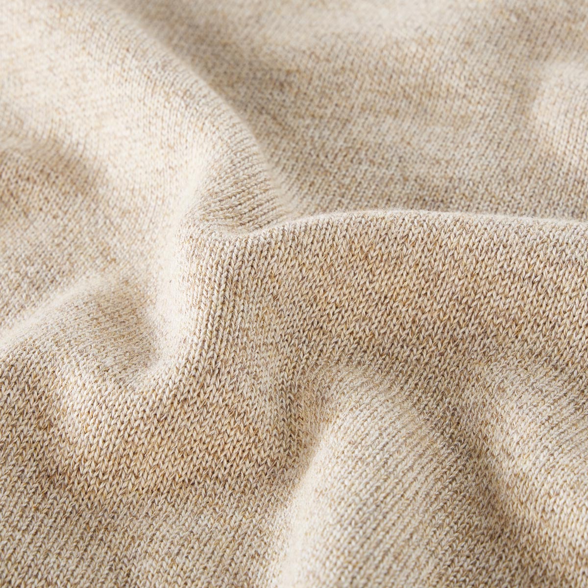 CASA MODA Strickpullover aus Baumwolle beige