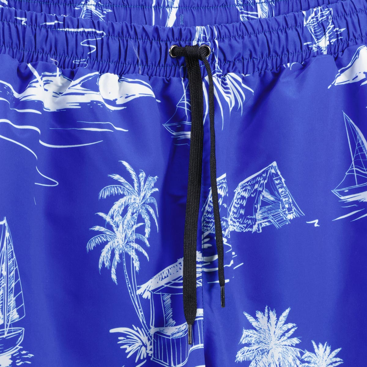 Abraxas Badeshorts mit Taschen blau