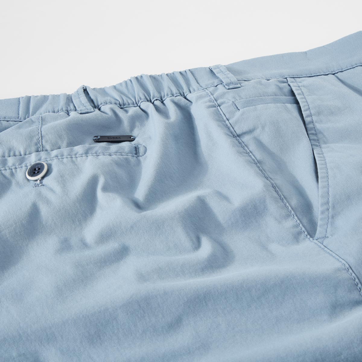 Eurex by Brax Chino "Thilo", Tapered Fit, leicht blau