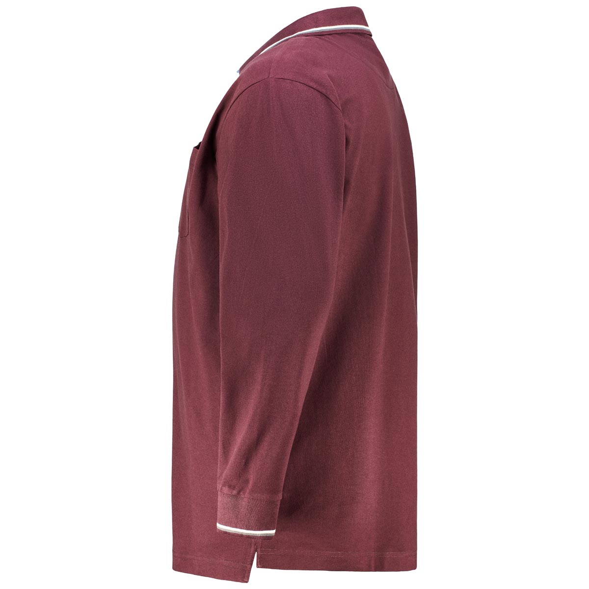 North Poloshirt aus Stretch-Jersey dunkelrot