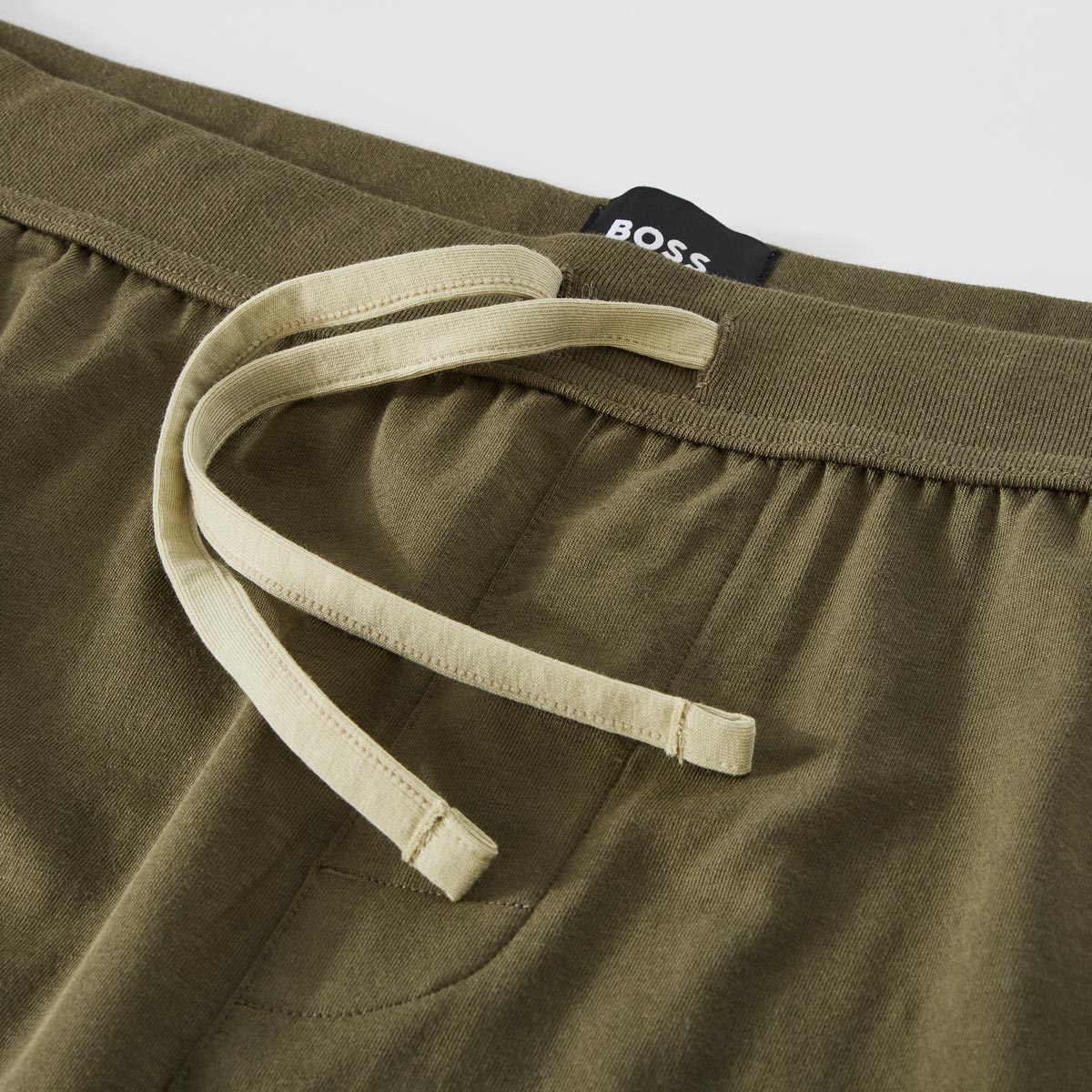 BOSS Jogginghose mit Stretch grün