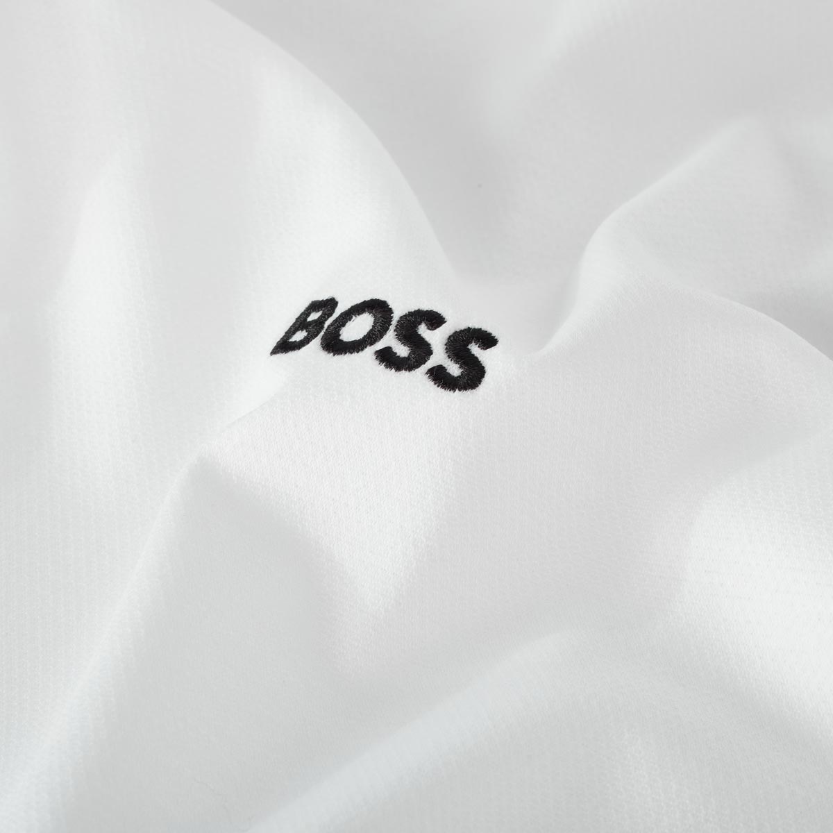 BOSS Freizeithemd aus Baumwolle weiß