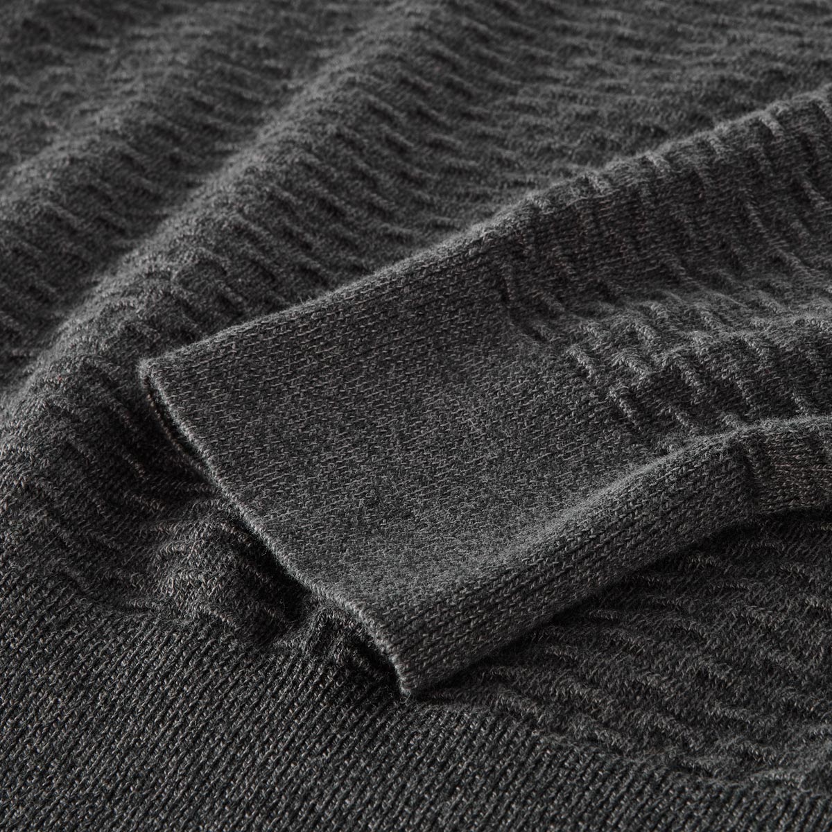 PME LEGEND Troyer aus Baumwolle schwarz