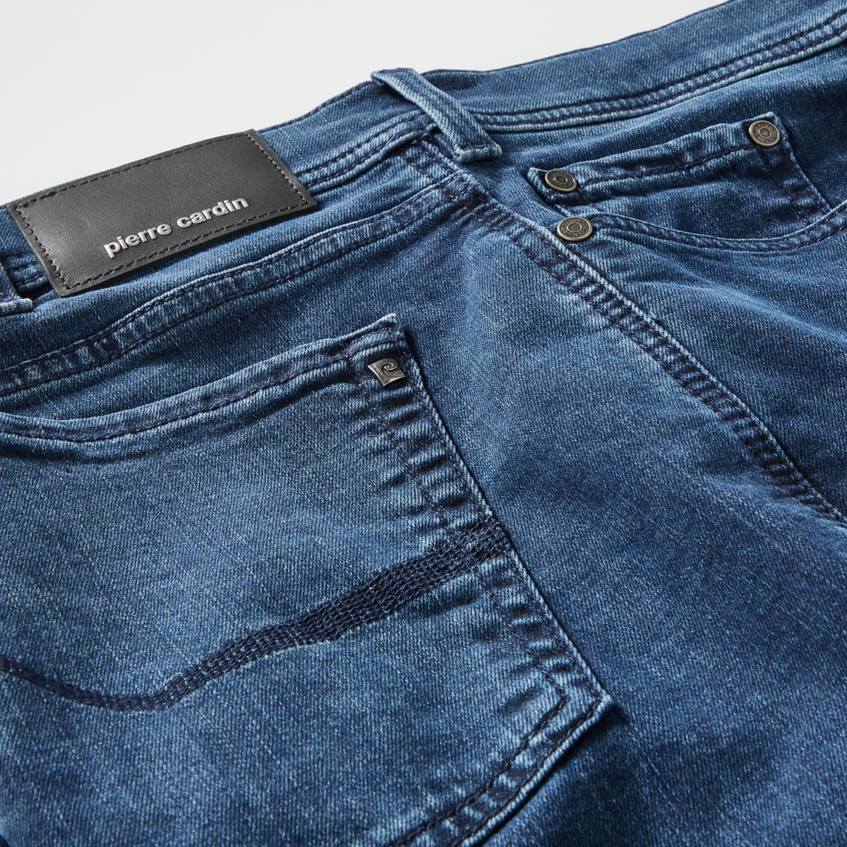 Pierre Cardin Jeans "Lyon" in Futureflex-Qualität, Slim Fit blau