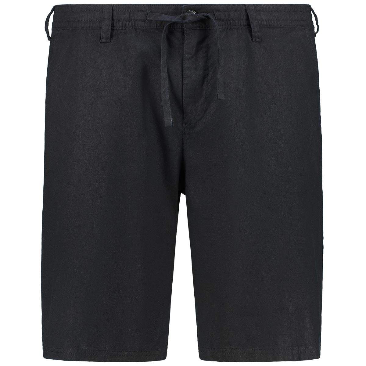 s.Oliver Chino-Shorts mit Leinen Farbe schwarz Größe: W44 günstig online kaufen