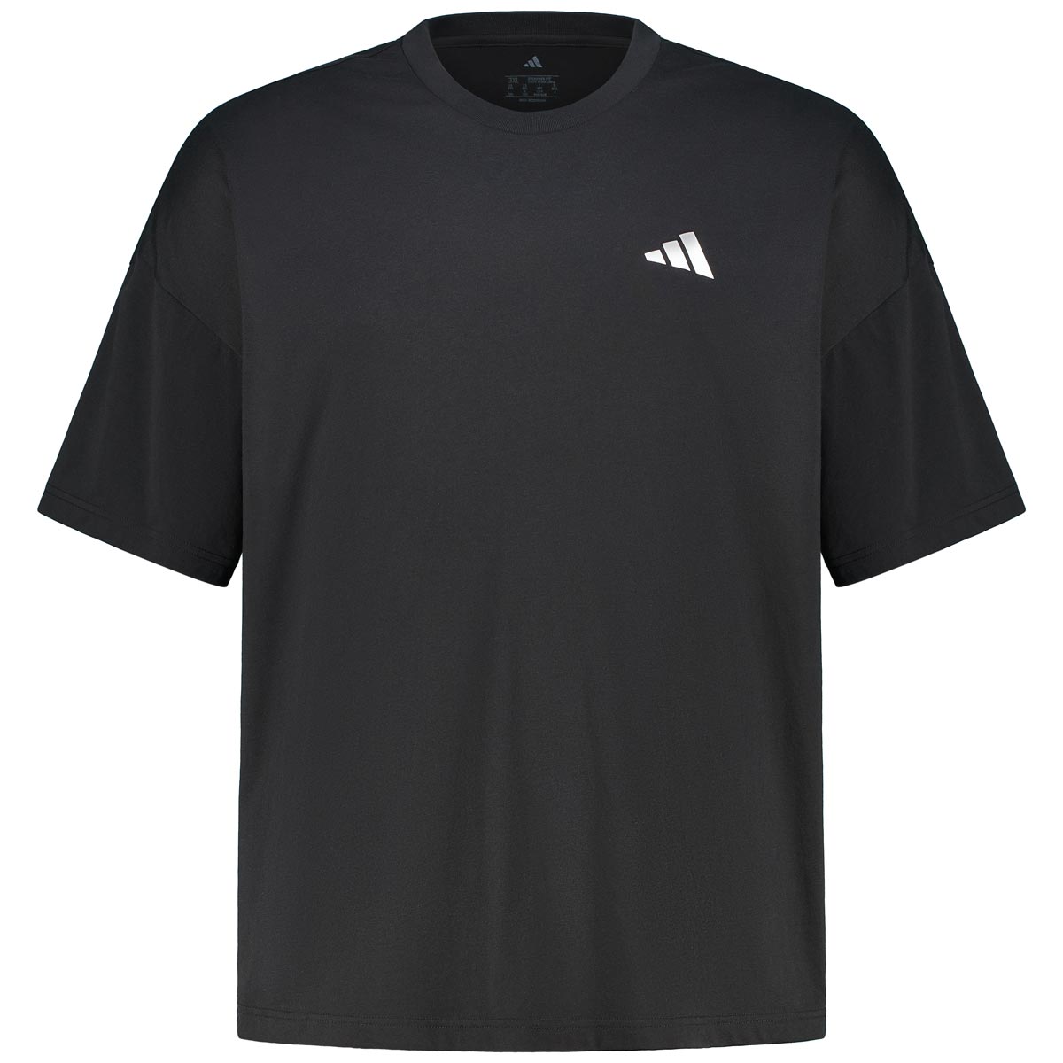 adidas Funktionsshirt, schnelltrocknend und atmungsaktiv schwarz