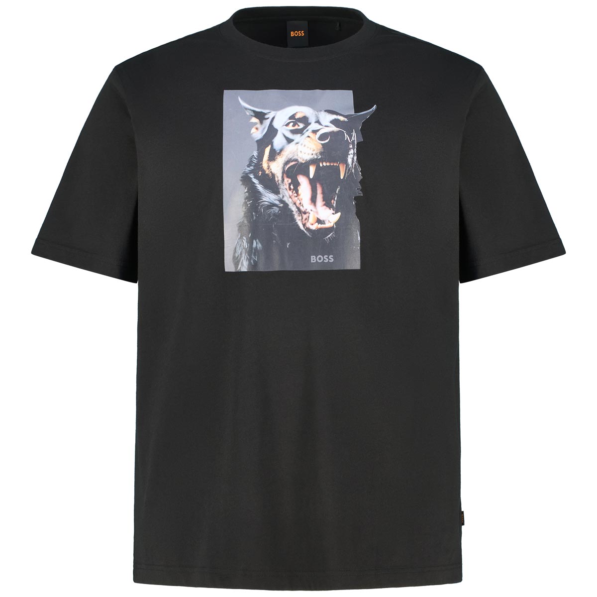 BOSS T-Shirt mit Print Farbe schwarz Größe: 4XL günstig online kaufen