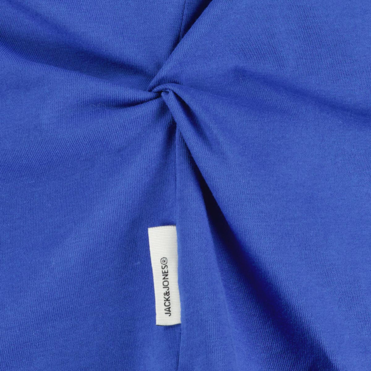 Jack&Jones T-Shirt mit Print auf Vorder-und Rückseite blau