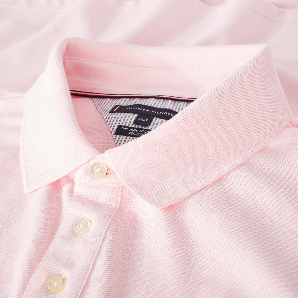 Tommy Hilfiger Poloshirt mit Stretch pink
