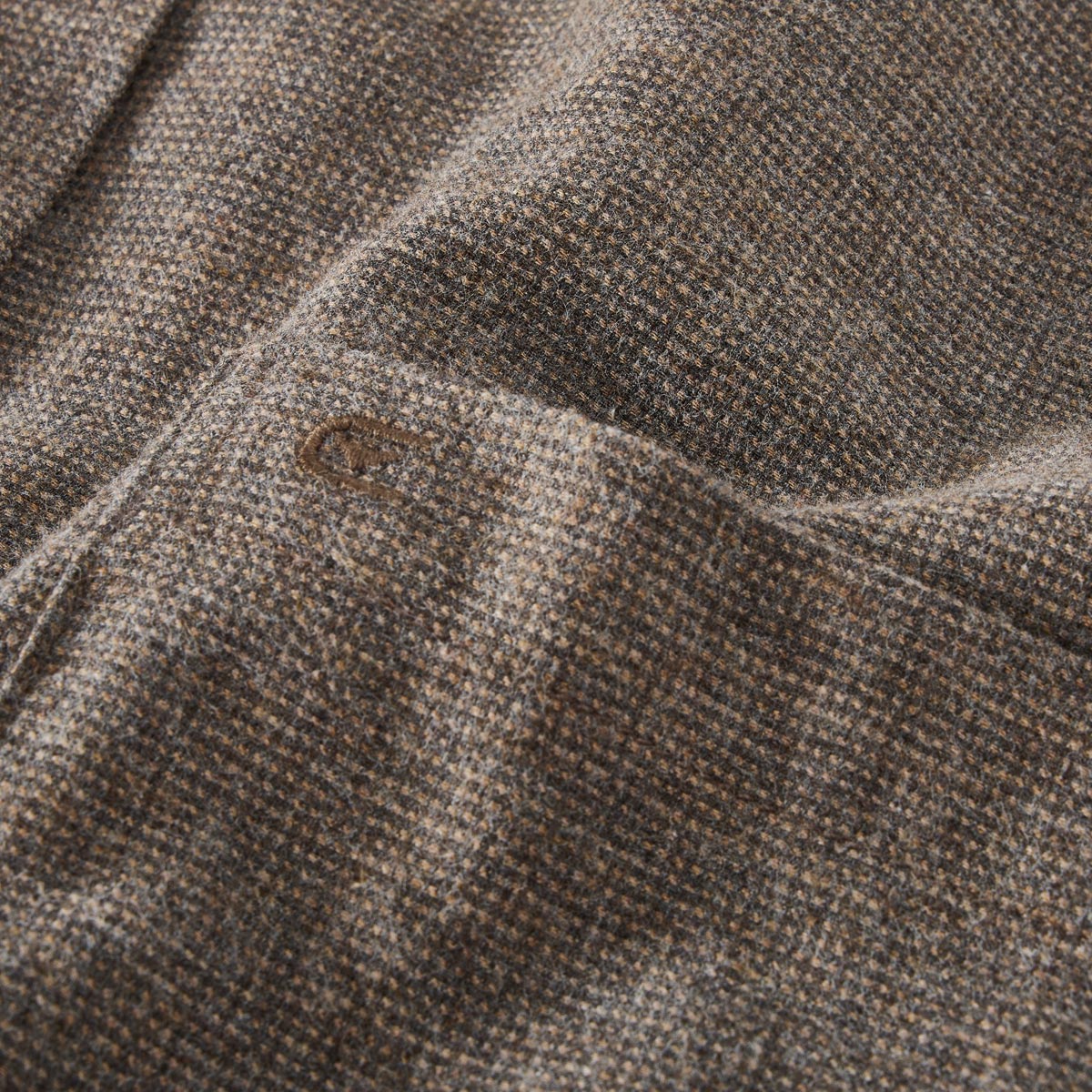 CASA MODA Freizeithemd aus Baumwolle braun