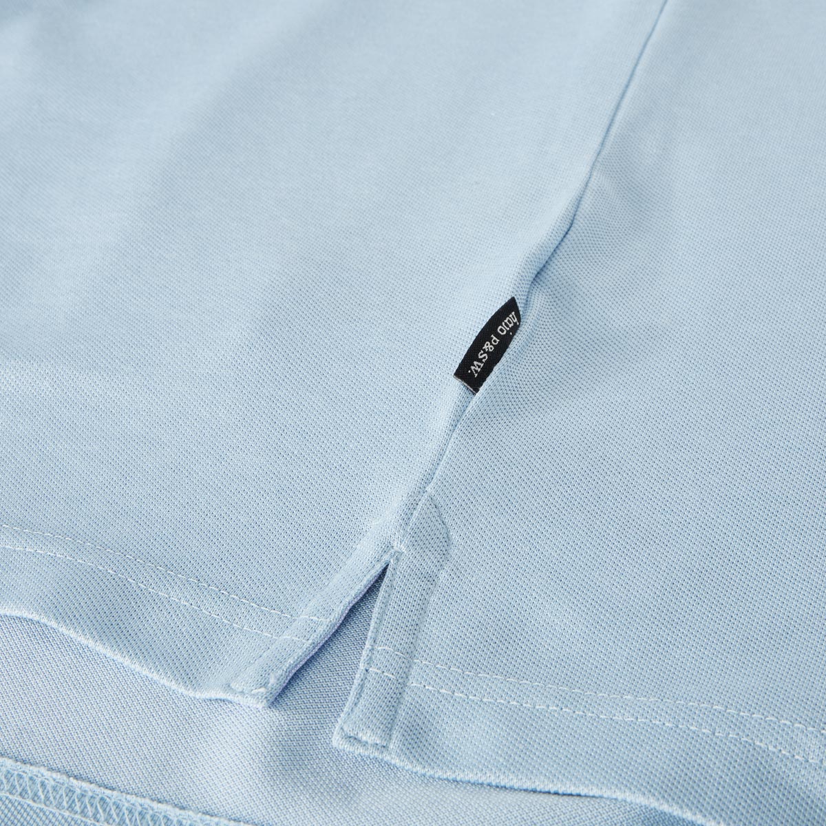 Hajo Funktions-Poloshirt mit Stretch, atmungsaktiv hellblau