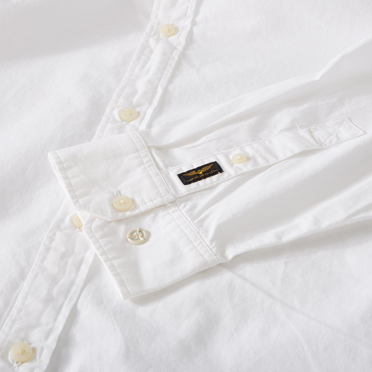 PME LEGEND Freizeithemd aus Baumwolle weiß