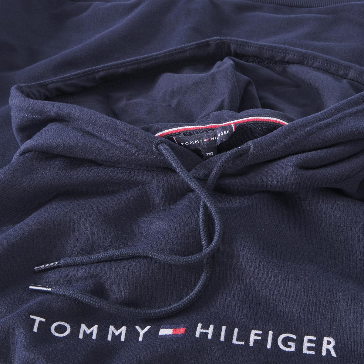 Tommy Hilfiger Hoodie aus Baumwolle, leicht marine