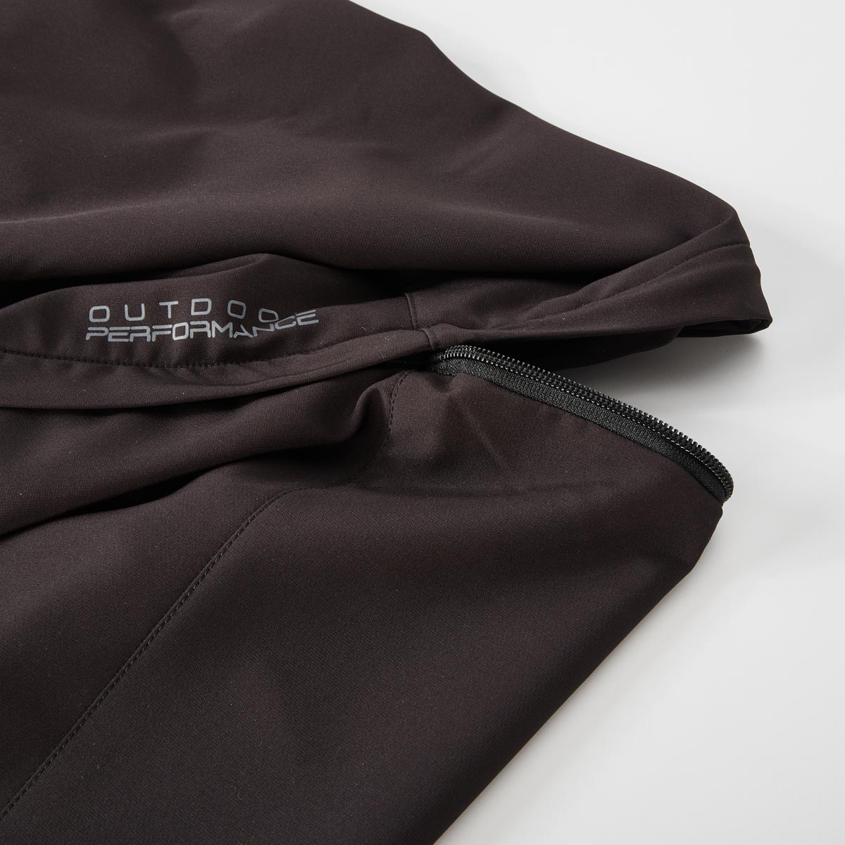 ADAMO Zipp-off Hose mit Cargo-Tasche schwarz