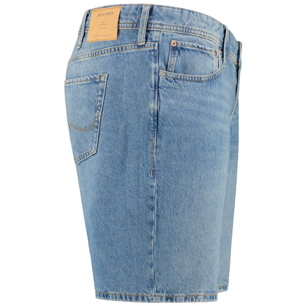Jack&Jones Jeans-Shorts im 5-Pocket Stil jeansblau