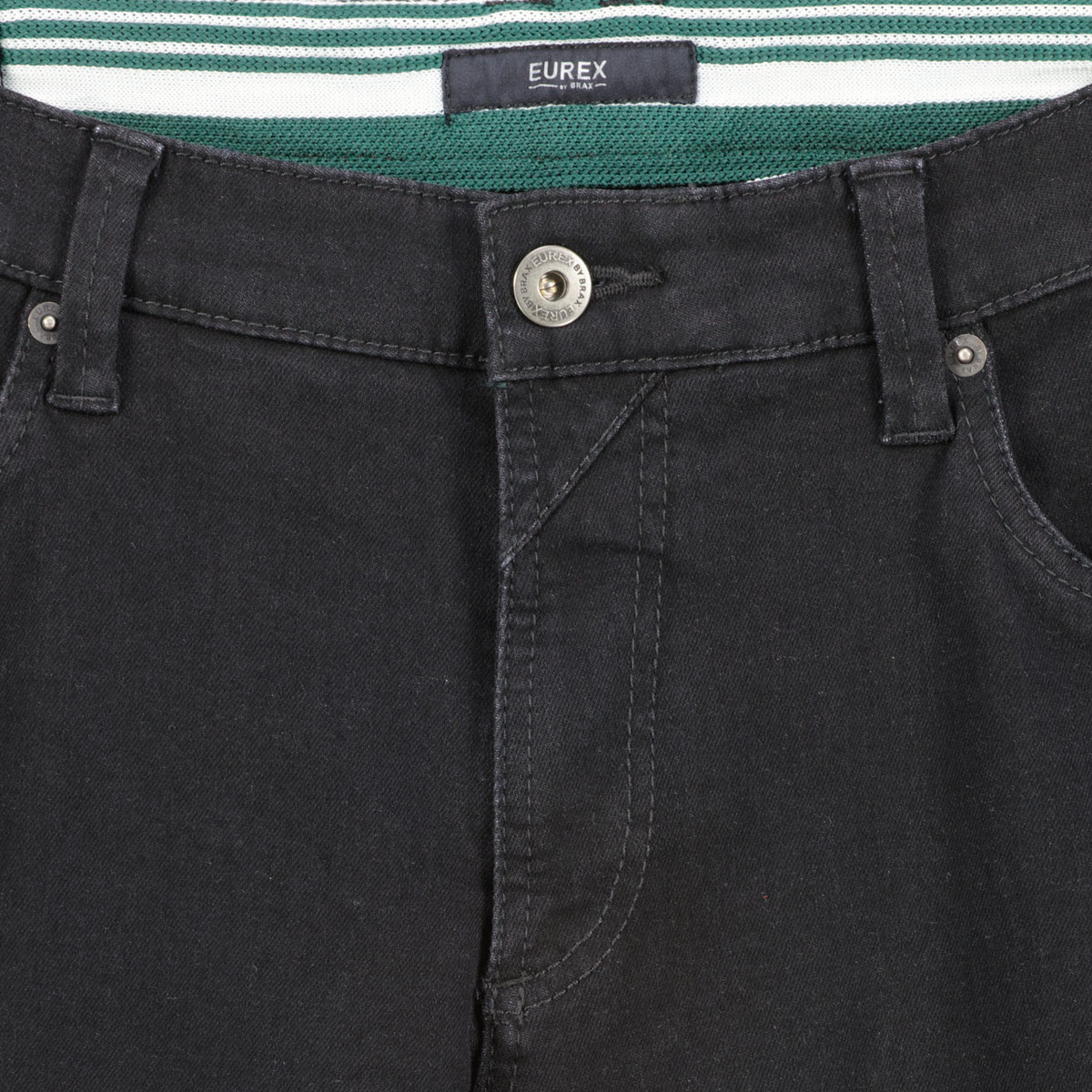 Eurex by Brax Stretch-Jeans "Luke", Tapered Fit schwarz/schwarz Eurex by Brax Stretch-Jeans "Luke", Tapered Fit schwarz/schwarz