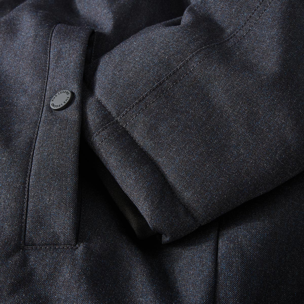 PME LEGEND Wattierter Blouson, wasserabweisend blau