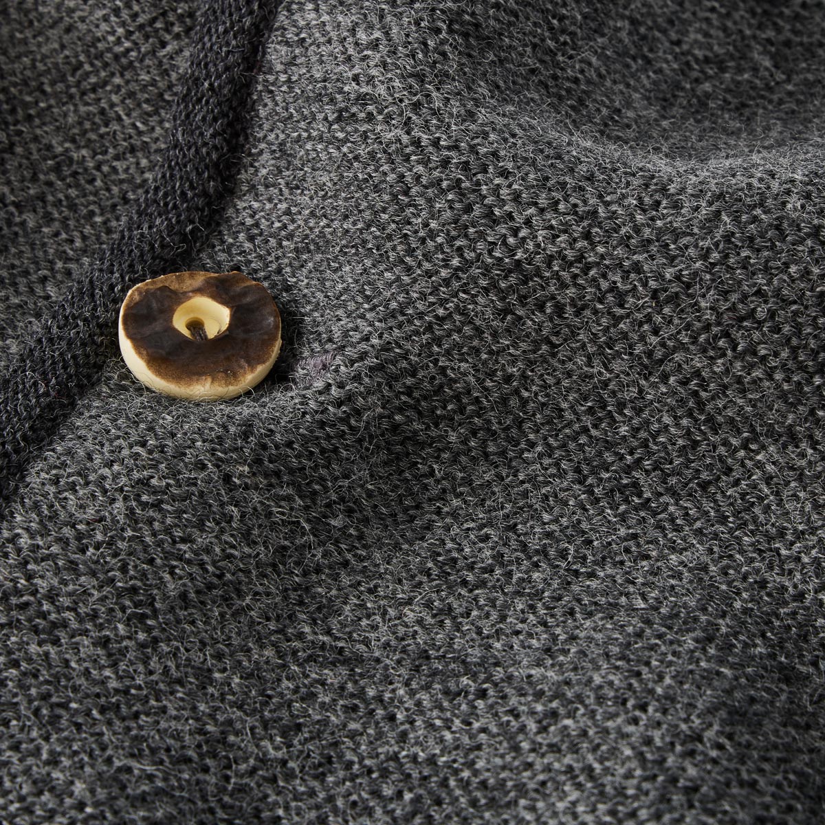 Hammerschmid Trachten-Strickjacke grau