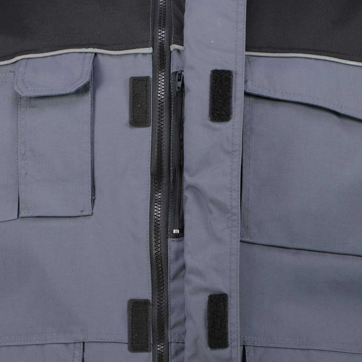 Abraxas 2-in-1 Arbeitsweste grau/schwarz Abraxas 2-in-1 Arbeitsweste grau/schwarz