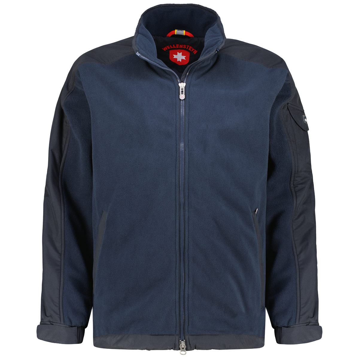Fleecejacke "Jet Jacket"  im Materialmix