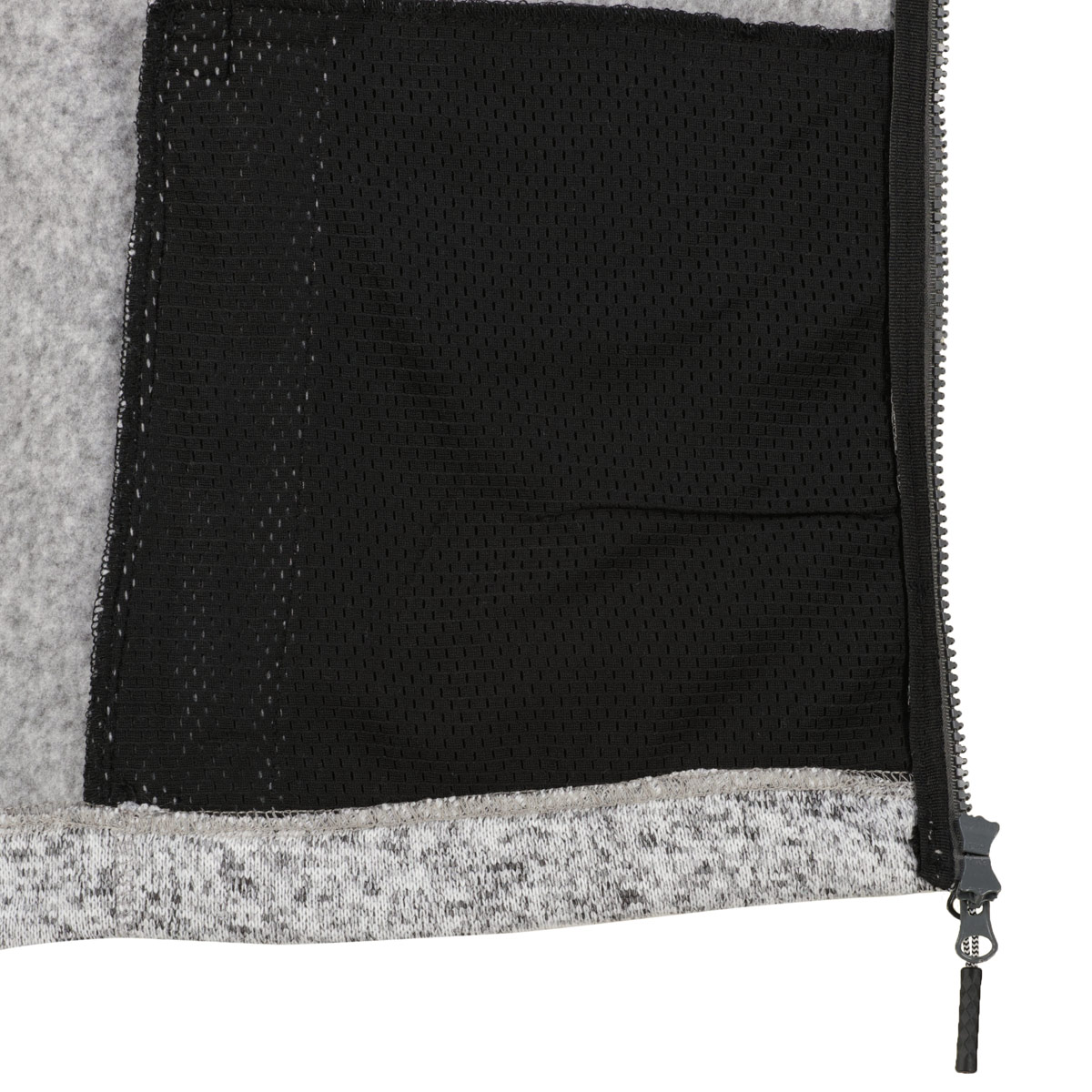 Blue Wave Strickfleecejacke, wasser-und windabweisend grau