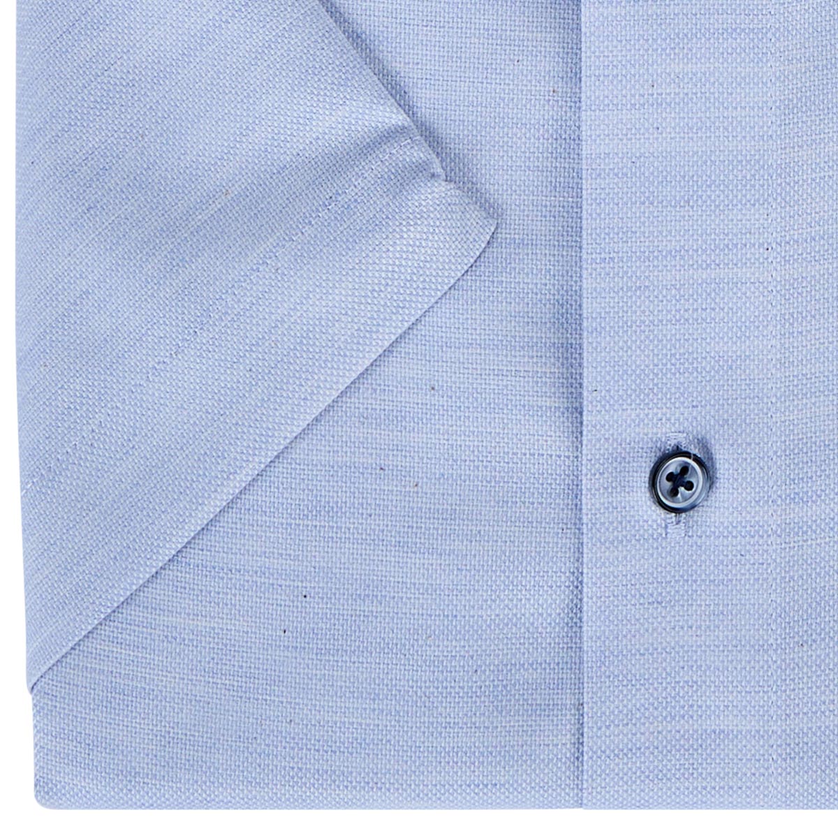 CASA MODA Businesshemd, kurzarm, bügelfrei blau