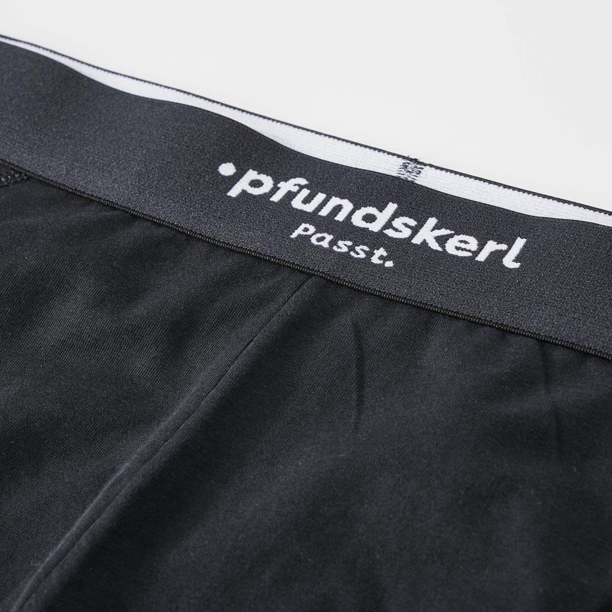 Pfundskerl 2er-Pack Slips mit Elasthan schwarz