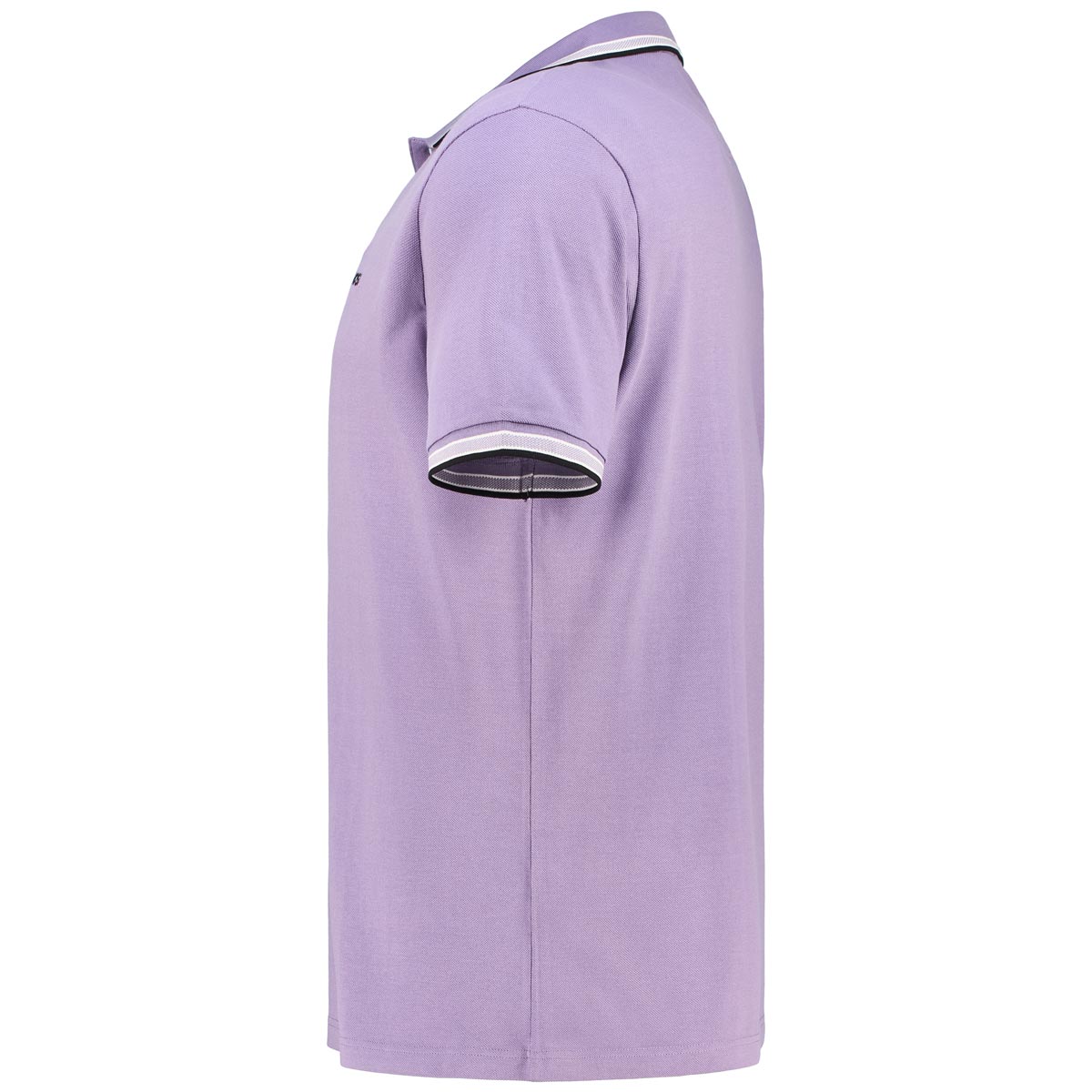 BOSS Poloshirt mit Kontrastdetails Farbe lila Größe: 3XL günstig online kaufen