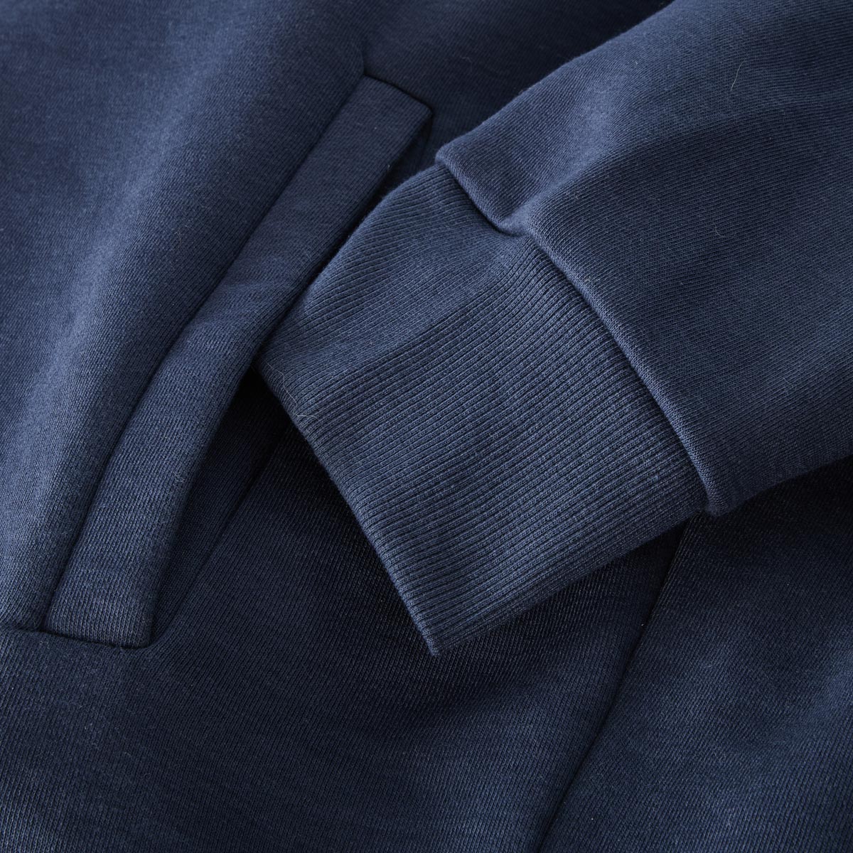 RAGMAN Sweatshirt aus Baumwollmischung marine