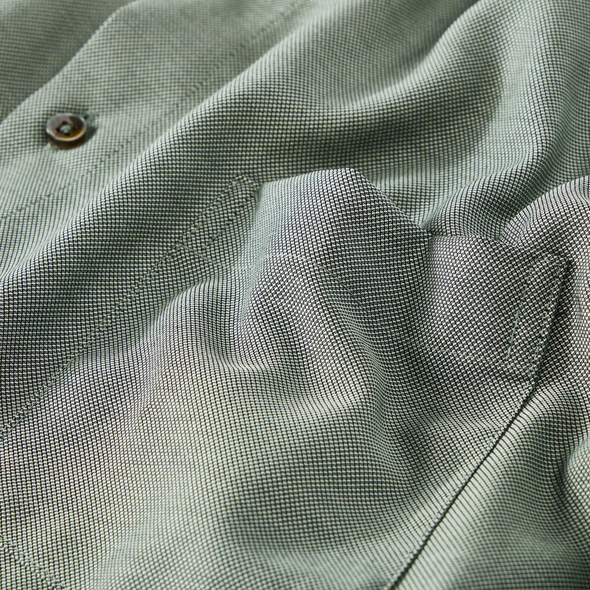 VENTI Businesshemd mit Button-Down-Kragen grün