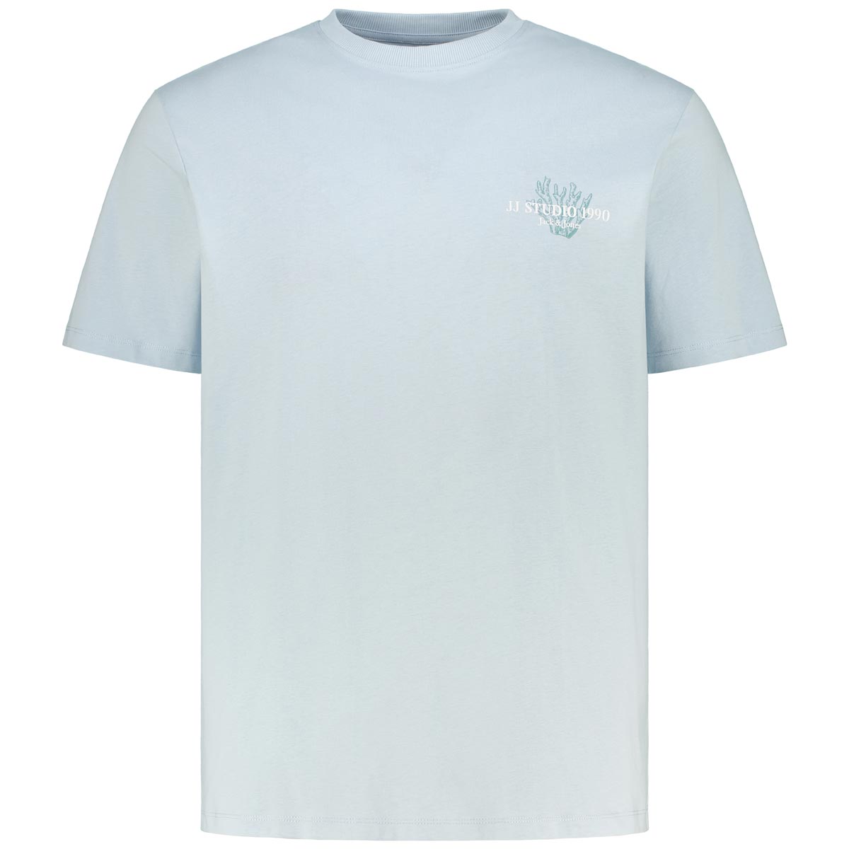 T-Shirt mit Label-Print