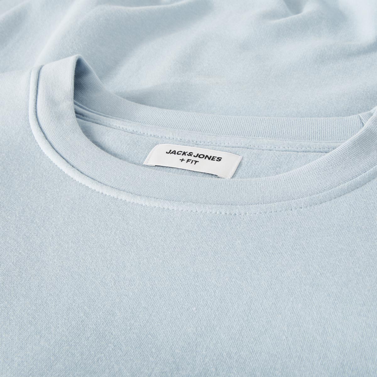 Jack&Jones Pullover aus Baumwolle hellblau