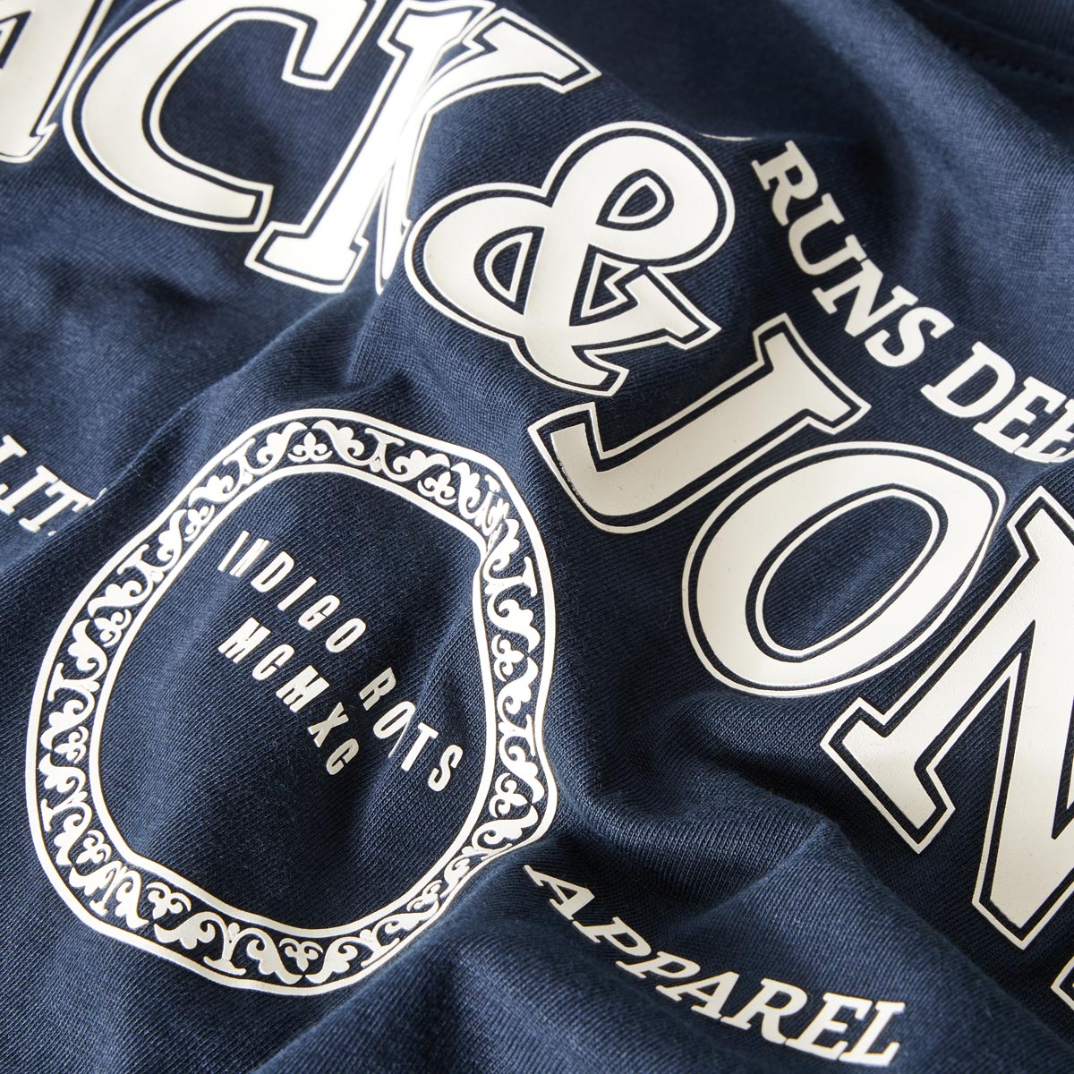 Jack&Jones T-Shirt mit Print blau