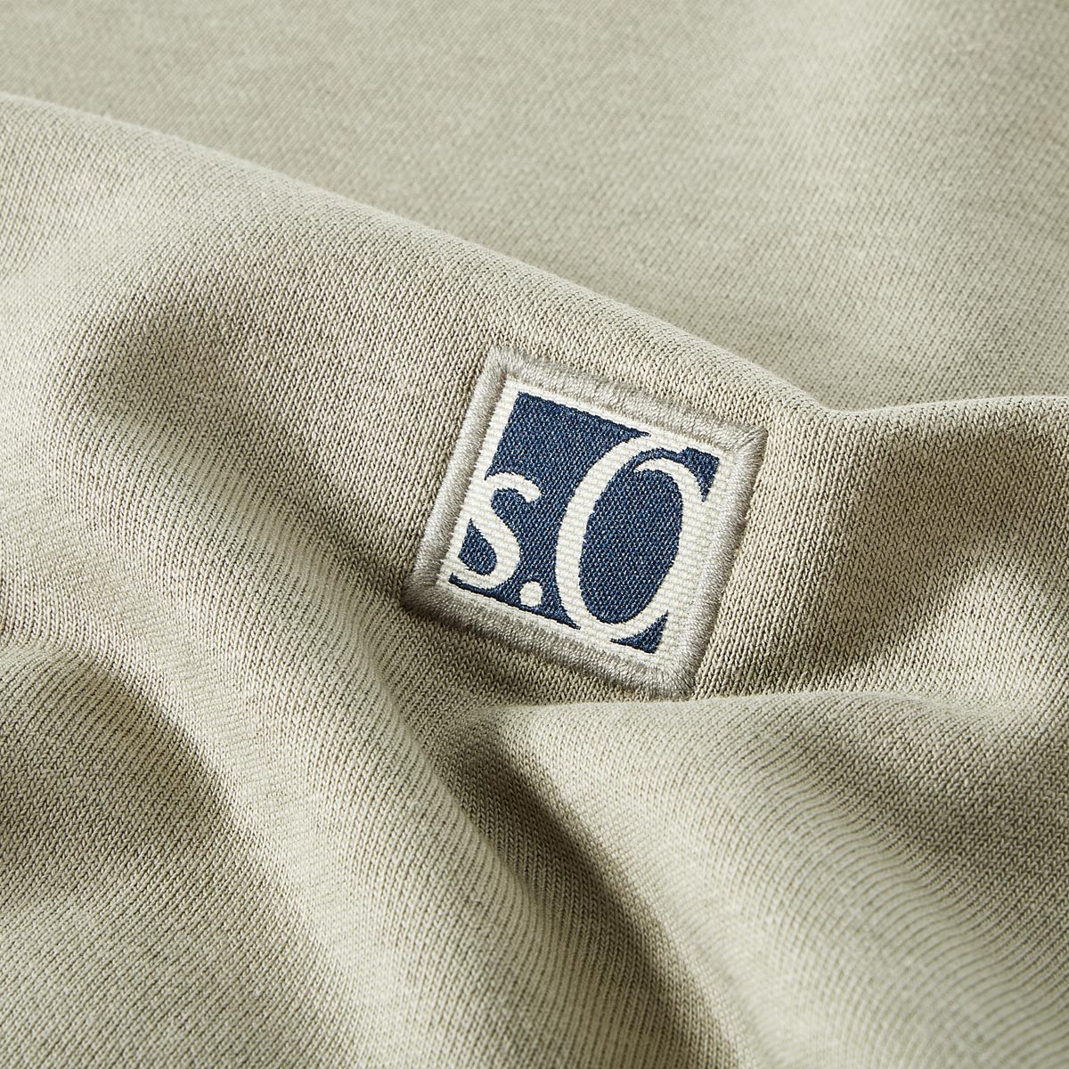 s.Oliver Sweatshirt aus Baumwollmischung grün