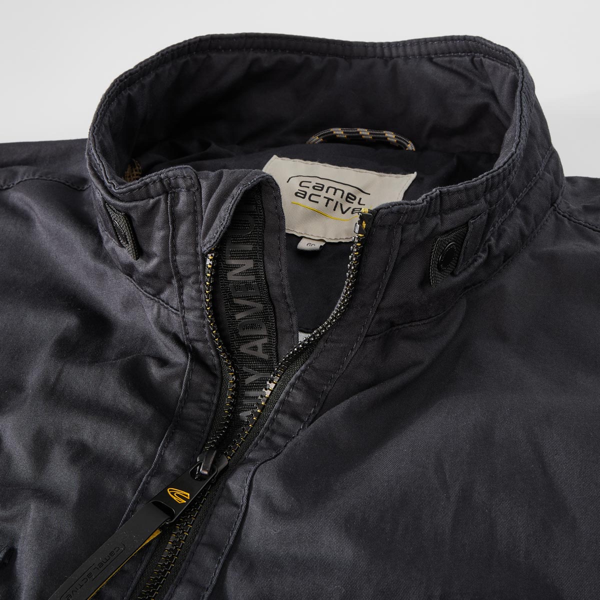 camel active Freizeitjacke aus Baumwolle dunkelblau