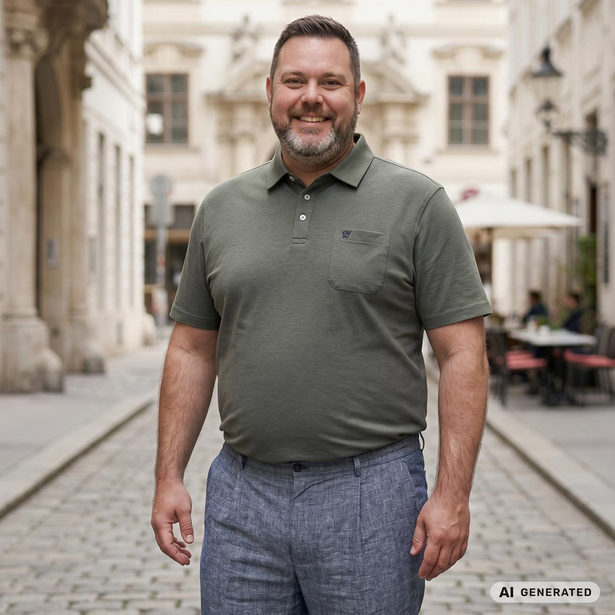 Hajo Poloshirt "Soft Knit", hautsympathisch hellgrün