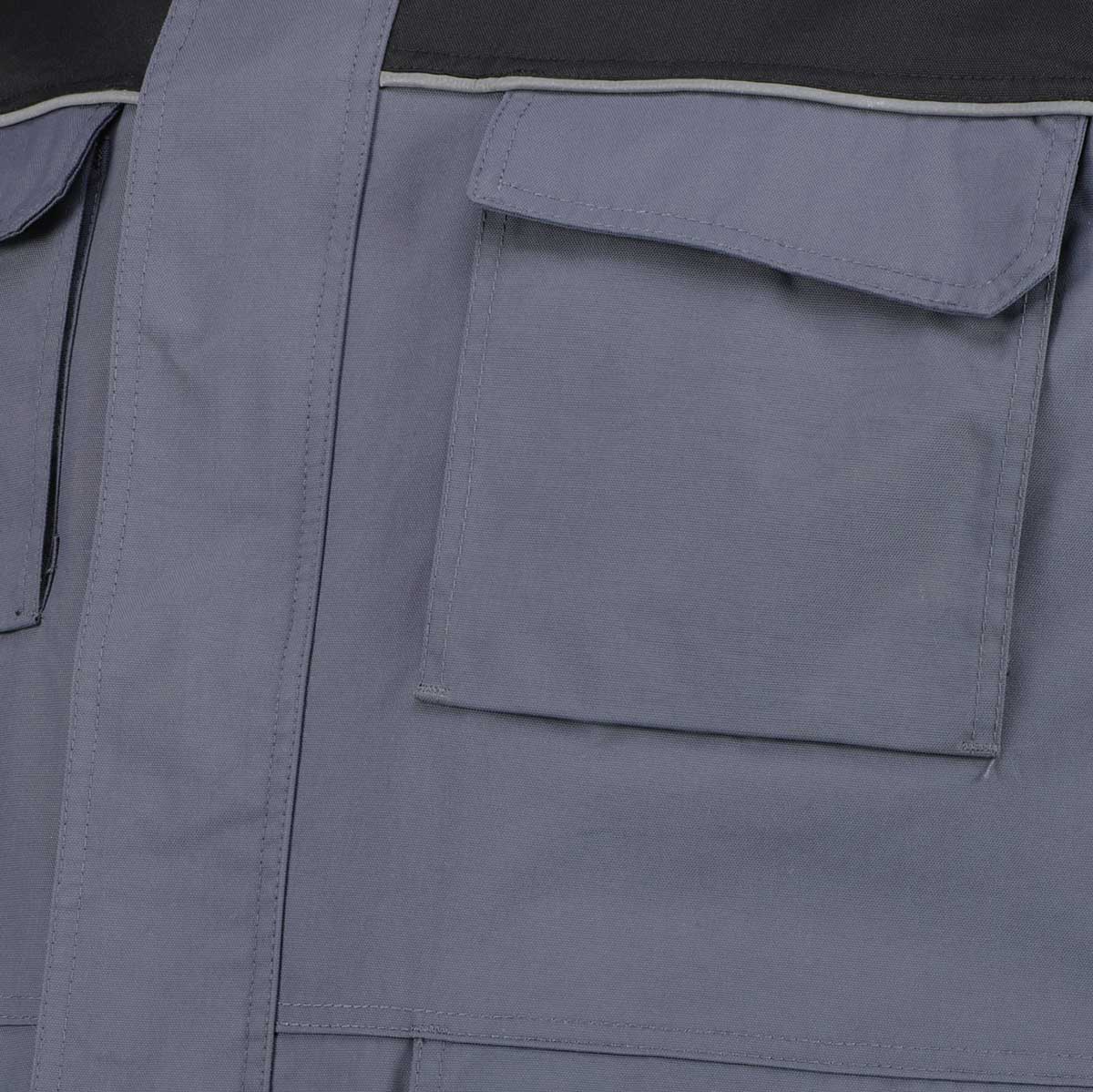 Abraxas 2-in-1 Arbeitsweste grau/schwarz Abraxas 2-in-1 Arbeitsweste grau/schwarz