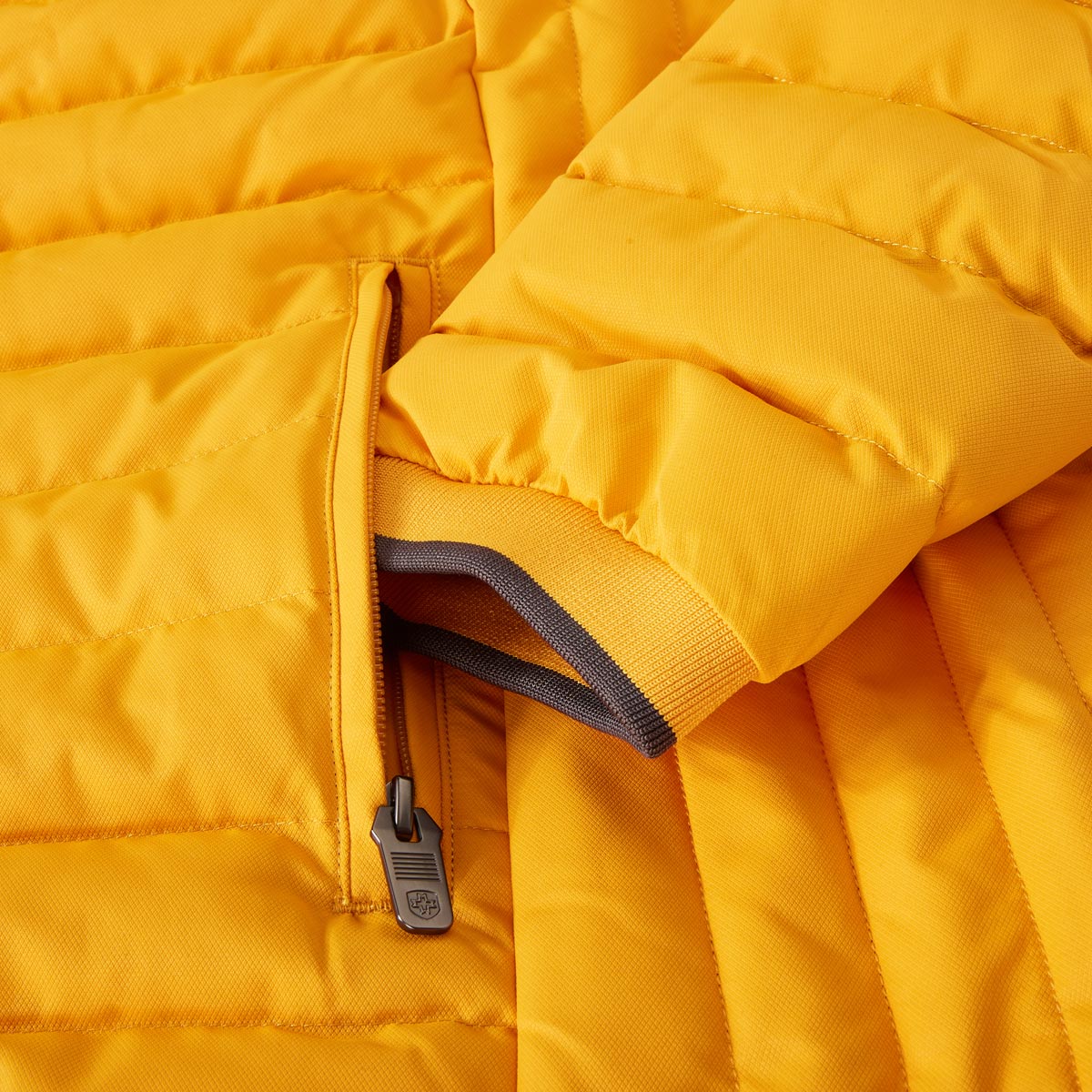 Wellensteyn Steppjacke "MOL", wind- und wasserabweisend gelb