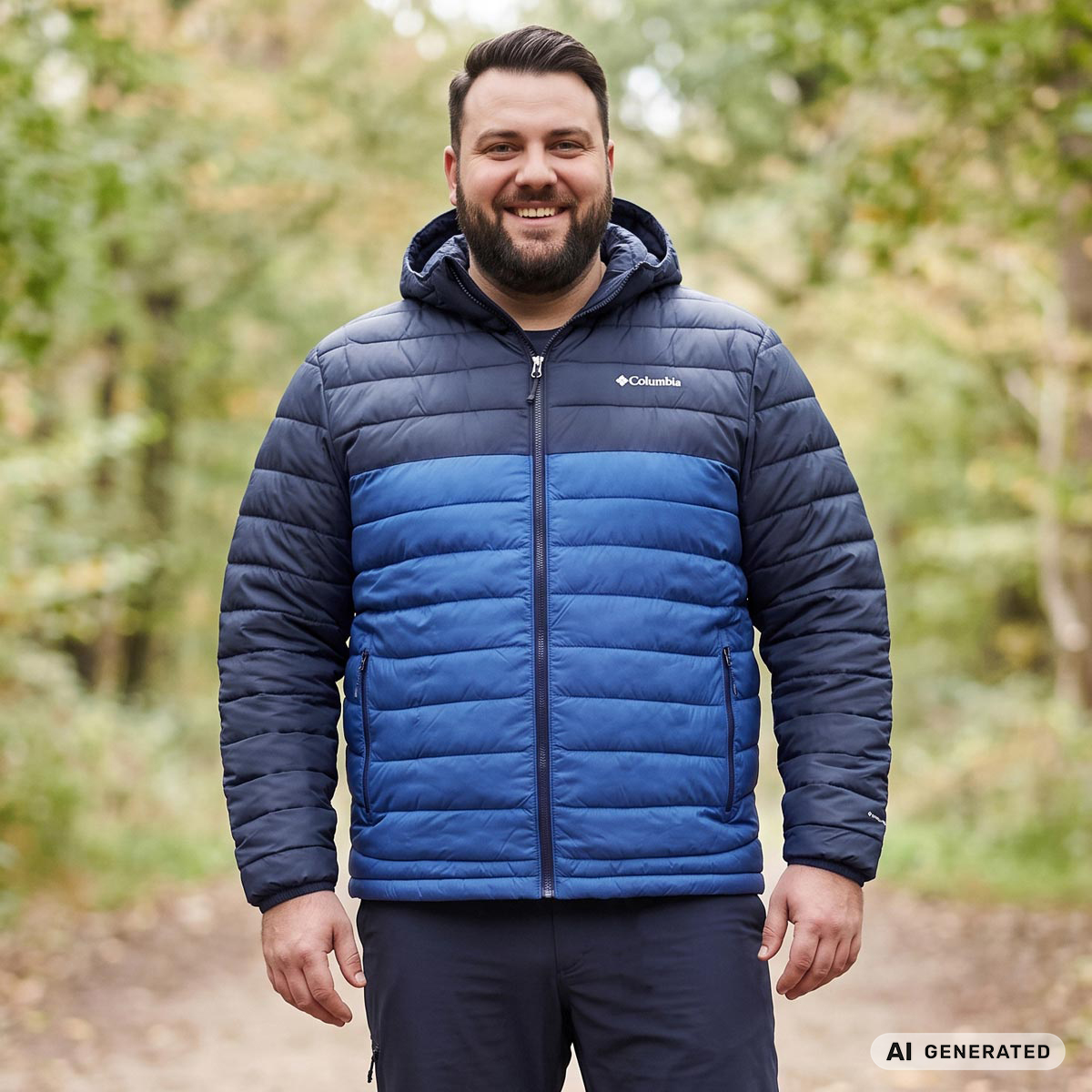 Columbia Wattierte Steppjacke mit Omni-Heat® Reflective-Futter kornblau